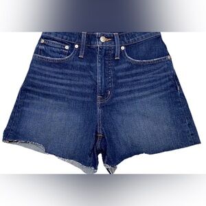 Madewell Jean Shorts curvy high rise sz 27